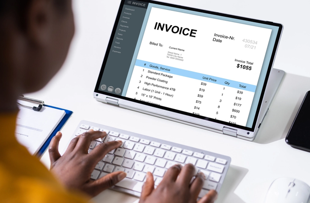 upfront invoice payment